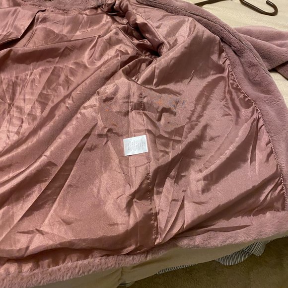 Promesa Studded Teddy Jacket, Mauve, Large - Picture 9 of 13